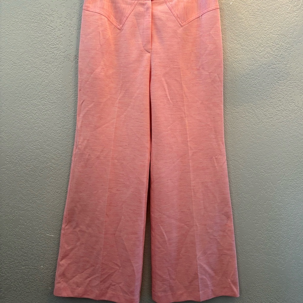 Collegian of California Vintage Chic Pink Wide Leg Women's Pants
